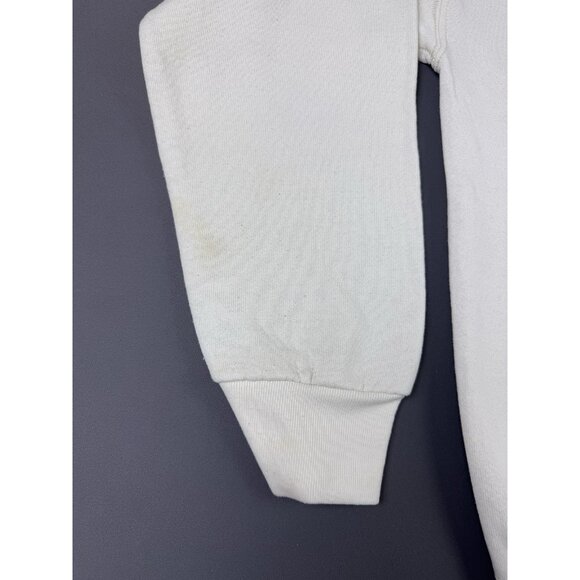 Rare Vintage 90s Granda Sweater Count Your Blessings Bear Heart FOTL Large Art - Picture 5 of 11